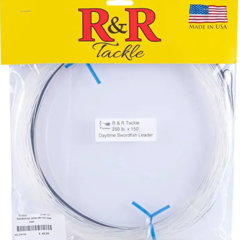 R&R WOL100150 Wind-on Leader 100# x 150' - Your Premium Fishing Gear Store Rods Lines Baits Accessories* Shop All