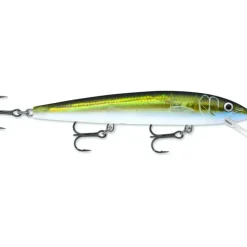 Rapala Husky Jerk, 4 3/4" 7/16 oz, Olive Ghost - Your Premium Fishing Gear Store Rods Lines Baits Accessories* Shop All