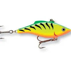 Rapala Rattlin' Rapala Lipless Crankbait, 2 3/4", 1/2 oz, Firetiger, Sinking - Your Premium Fishing Gear Store Rods Lines Baits Accessories* Bait