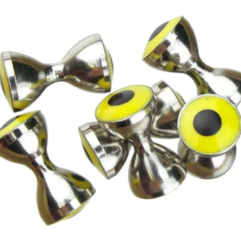 Real Eyes Nickel Yellow - Your Premium Fishing Gear Store Rods Lines Baits Accessories* Shop All