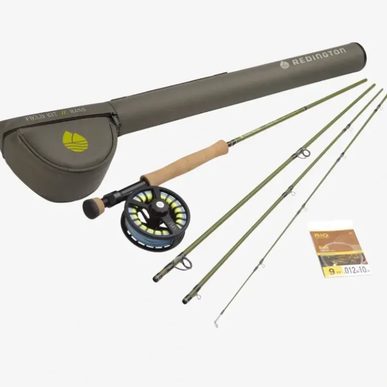 Redington Field Kit - Bass 790-4 - Your Premium Fishing Gear Store Rods Lines Baits Accessories* Fishing Line