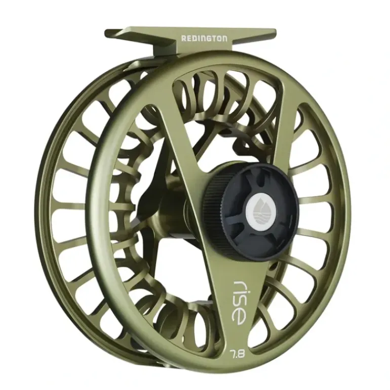 Redington Rise Reel - Olive - Your Premium Fishing Gear Store Rods Lines Baits Accessories* Fishing Line