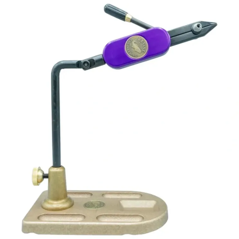 Regal Medallion Vise Bronze Pocket Pedestal Vise-Standard Jaw - Ultra Violet - Your Premium Fishing Gear Store Rods Lines Baits Accessories* Shop All