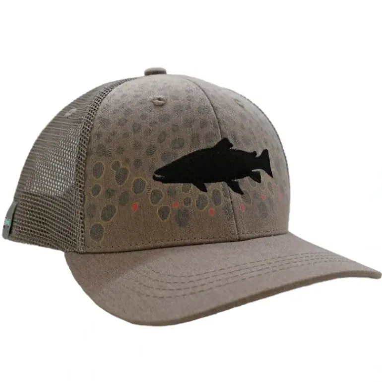 Rep Your Water Brown Trout Flank Hat - Your Premium Fishing Gear Store Rods Lines Baits Accessories* Shop All