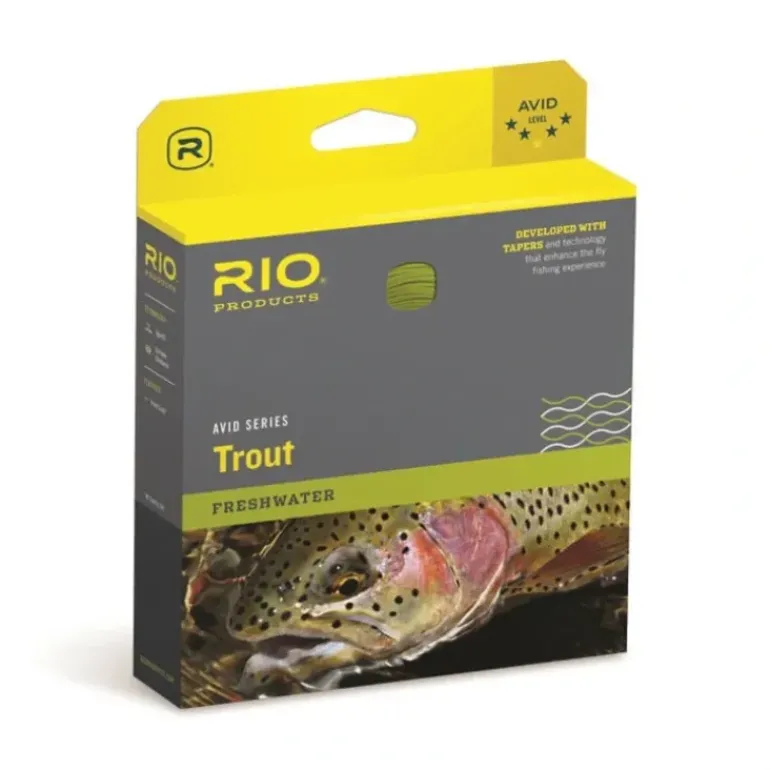 Rio Avid Trout Gold Fly Line - Your Premium Fishing Gear Store Rods Lines Baits Accessories* Fishing Line