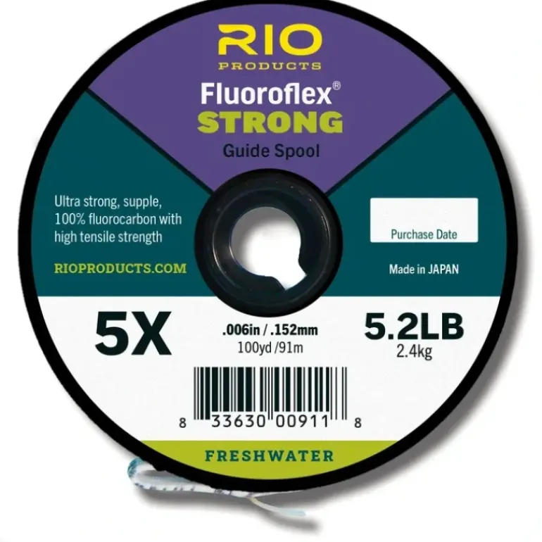 RIO Fluoroflex Strong Tippet 100yds - Your Premium Fishing Gear Store Rods Lines Baits Accessories* Fly Fishing