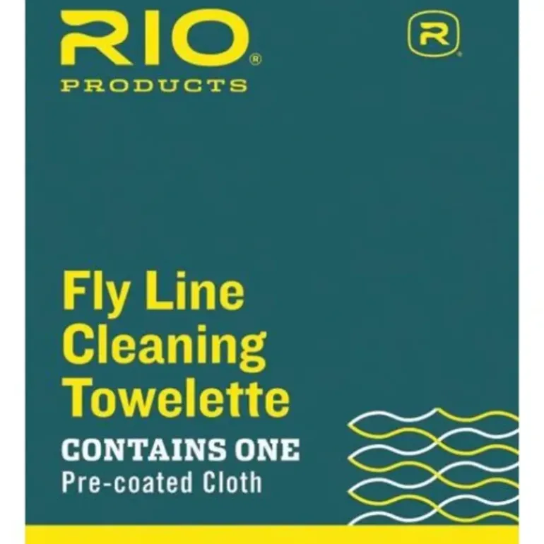 RIO Line Cleaning Towelette - Your Premium Fishing Gear Store Rods Lines Baits Accessories* Fishing Line