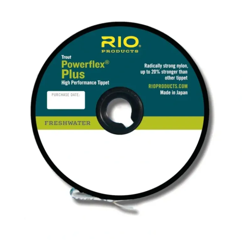 RIO PowerFlex Plus Tippet - 50 Yards - Your Premium Fishing Gear Store Rods Lines Baits Accessories* Shop All