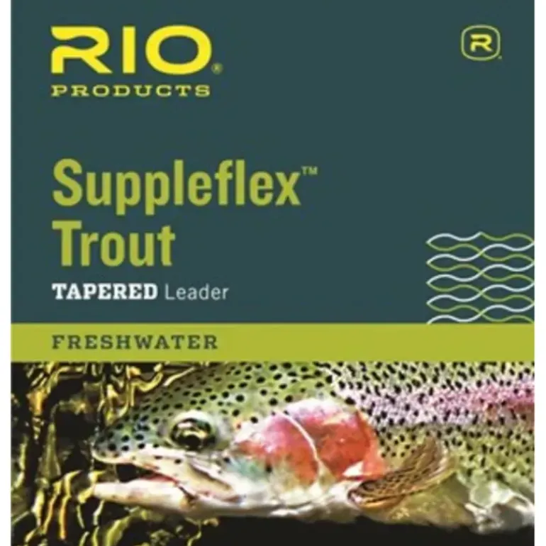 RIO SUPPLEFLEX TAPERED LEADER - Your Premium Fishing Gear Store Rods Lines Baits Accessories* Fly Fishing