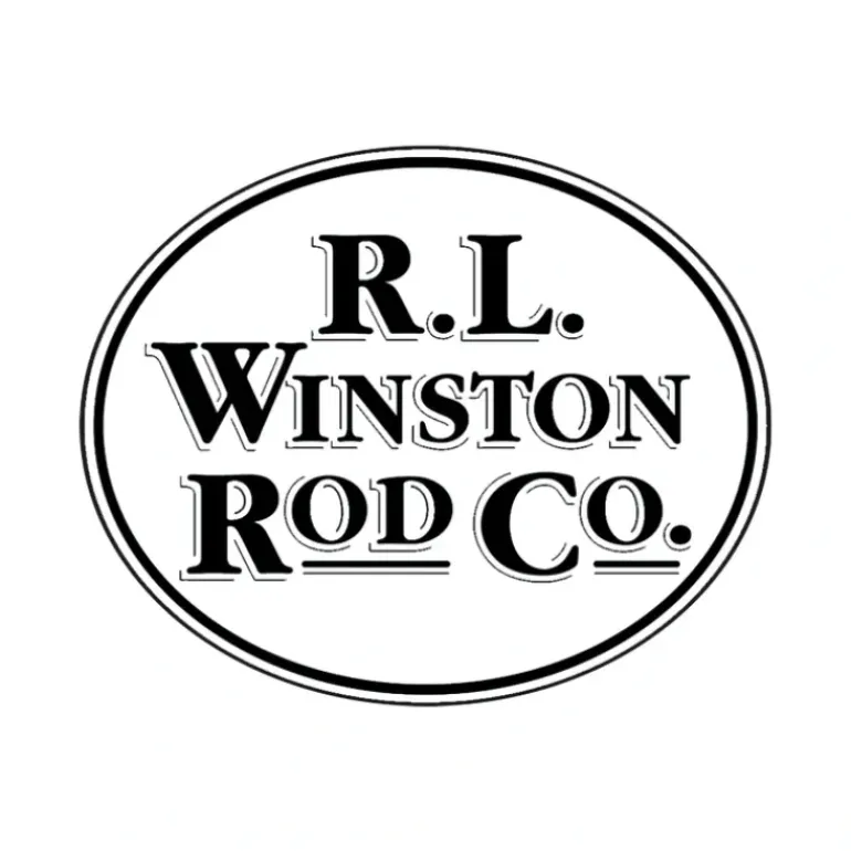 R.L. Winston Die Cut White 7" Sticker - Your Premium Fishing Gear Store Rods Lines Baits Accessories* Shop All