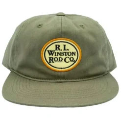 R.L. Winston Tailwater Twill Olive Hat - Your Premium Fishing Gear Store Rods Lines Baits Accessories* Shop All