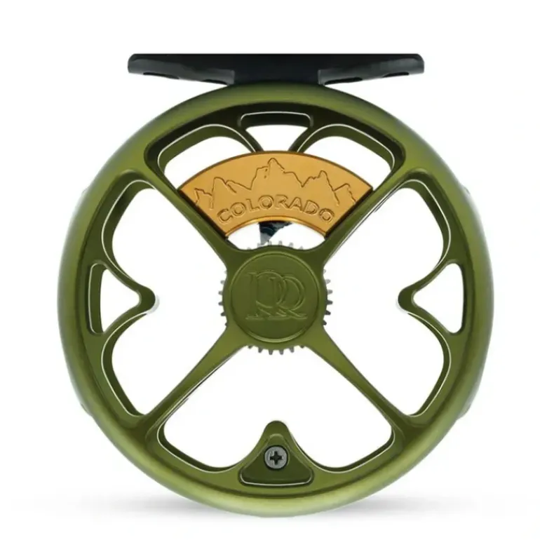 Ross Colorado Reel Matte Olive - Your Premium Fishing Gear Store Rods Lines Baits Accessories* Fishing Line