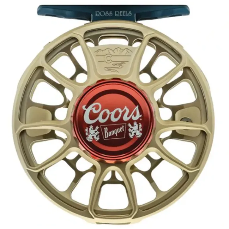 Ross Coors Banquet Animas 5/6 Reel Special Edition Banquet Gold - Your Premium Fishing Gear Store Rods Lines Baits Accessories* Fly Fishing