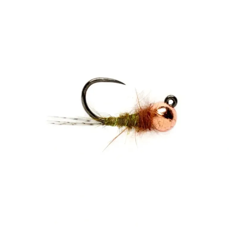 Roza's Olive Nymph Barbless - Your Premium Fishing Gear Store Rods Lines Baits Accessories* Fly Fishing