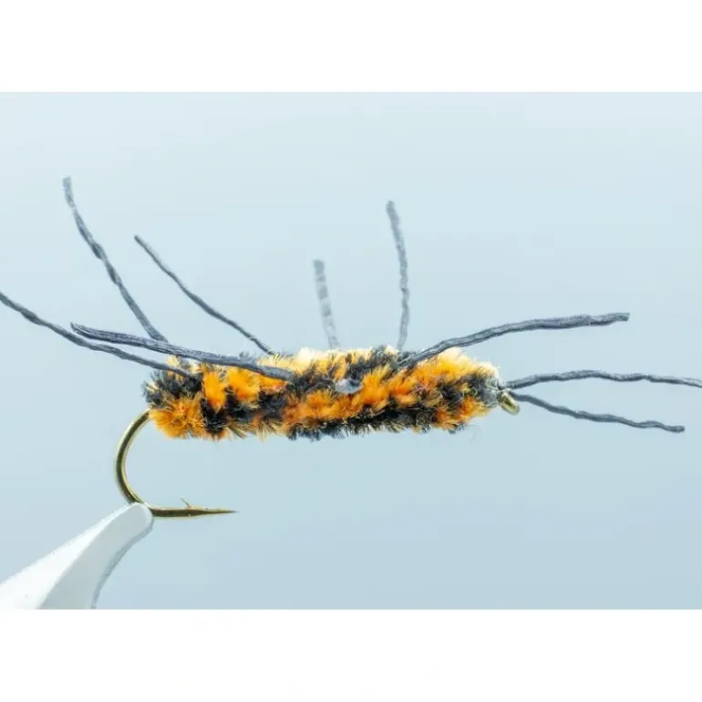 Rubber Leg Black/Orange #8 - Your Premium Fishing Gear Store Rods Lines Baits Accessories* Shop All