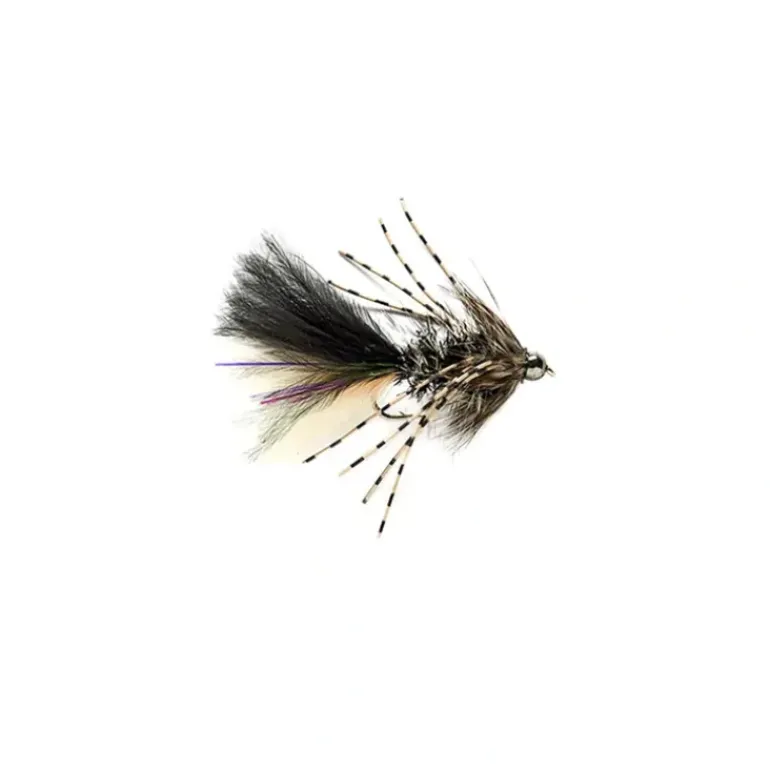 Rubber Legged Bugger Black Tungsten Beadhead - Your Premium Fishing Gear Store Rods Lines Baits Accessories* Shop All