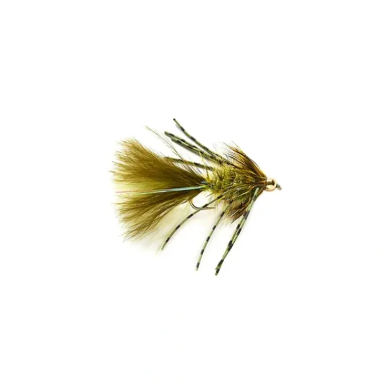 Rubber Legged Bugger Olive Tungsten Beadhead - Your Premium Fishing Gear Store Rods Lines Baits Accessories* Shop All