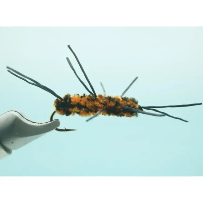 Rubber Legs Stoner Black/Orange - Your Premium Fishing Gear Store Rods Lines Baits Accessories* Shop All