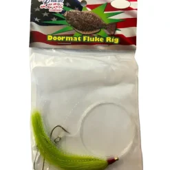 Run Off Lures Doormat Fluke Single Bucktail Rig - Your Premium Fishing Gear Store Rods Lines Baits Accessories* Shop All