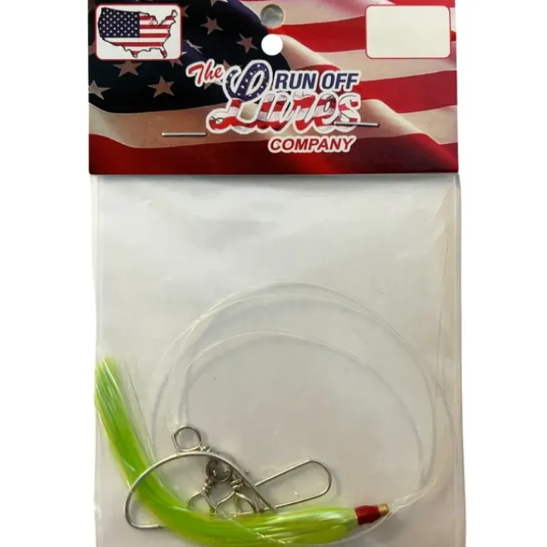 Run Off Lures Doormat Fluke Single Mylar Rig - Your Premium Fishing Gear Store Rods Lines Baits Accessories* Shop All