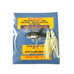 Run Off Lures Hi/Lo Seabass Squid Rigs - Your Premium Fishing Gear Store Rods Lines Baits Accessories* Shop All