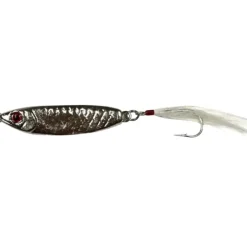 Run Off Lures Spearing Jig w/Bucktail 3/4oz Chrome - Your Premium Fishing Gear Store Rods Lines Baits Accessories* Shop All