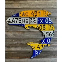 Russian Atlantic Salmon License Plate Art - Your Premium Fishing Gear Store Rods Lines Baits Accessories* Shop All