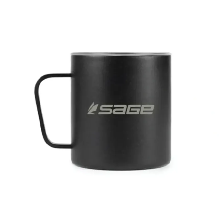 SAGE Camp Cup Black - Your Premium Fishing Gear Store Rods Lines Baits Accessories* Shop All