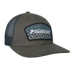 SAGE Patch Trucker Green Brown Trout - Your Premium Fishing Gear Store Rods Lines Baits Accessories* Shop All