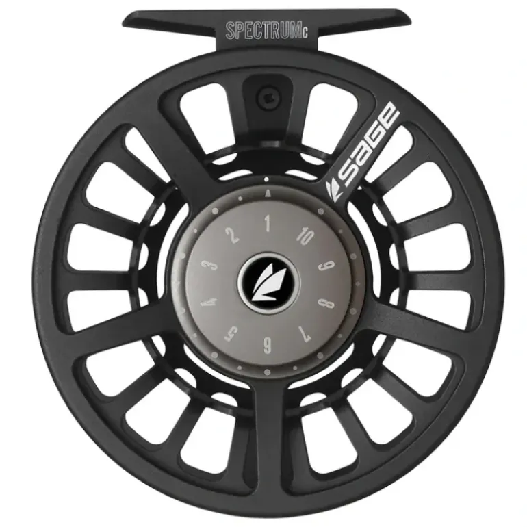 SAGE Spectrum C Black Fly Reel - Your Premium Fishing Gear Store Rods Lines Baits Accessories* Fishing Line