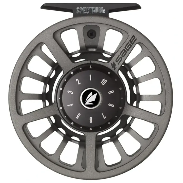 SAGE Spectrum C Grey Fly Reel - Your Premium Fishing Gear Store Rods Lines Baits Accessories* Fishing Line