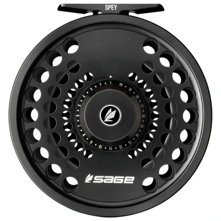 SAGE Spey II Reel Black - Your Premium Fishing Gear Store Rods Lines Baits Accessories* Fishing Line