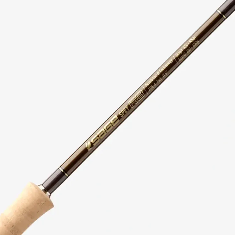 Sage Spey R8 Rod 4pc 8wt 13'6" - Your Premium Fishing Gear Store Rods Lines Baits Accessories* Fishing Line