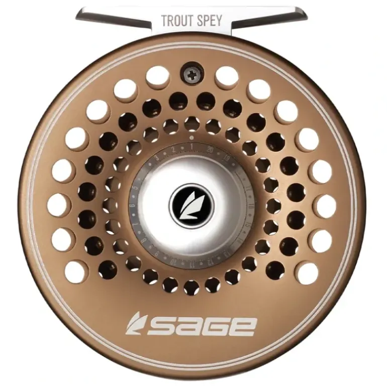Sage Trout Spey Fly Reel Bronze - Your Premium Fishing Gear Store Rods Lines Baits Accessories* Fishing Line