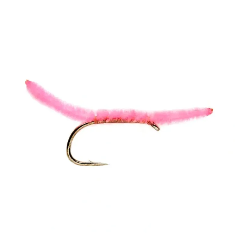 San Juan Worm Pale Pink - Your Premium Fishing Gear Store Rods Lines Baits Accessories* Shop All