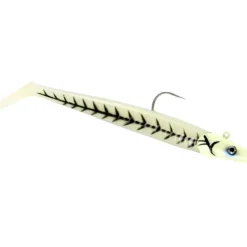 Savage Gear Sandeel 5" 4/5 Oz 1 Pk Green Glow - Your Premium Fishing Gear Store Rods Lines Baits Accessories* Shop All