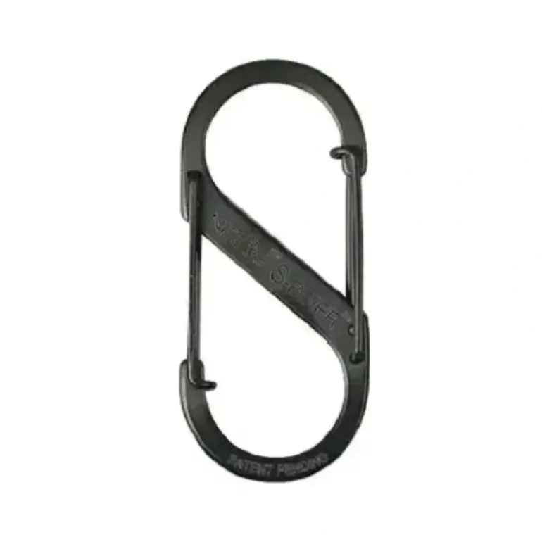 S-BINER SINGLE PACK 2 5/8" X 1 1/8" BLACK - Your Premium Fishing Gear Store Rods Lines Baits Accessories* Shop All