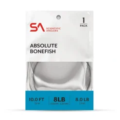 Scientific Anglers Absolute Bonefish Leader 10' Single - Your Premium Fishing Gear Store Rods Lines Baits Accessories* Shop All