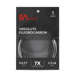 Scientific Anglers Absolute Fluorocarbon 12' Single - Your Premium Fishing Gear Store Rods Lines Baits Accessories* Shop All