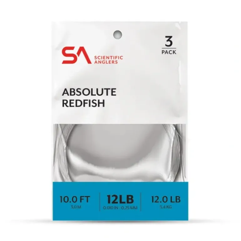 Scientific Anglers Absolute Redfish Leader 10' 3-Pack - Your Premium Fishing Gear Store Rods Lines Baits Accessories* Shop All