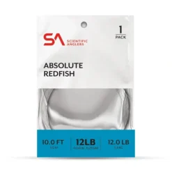 Scientific Anglers Absolute Redfish Leader 10' Single - Your Premium Fishing Gear Store Rods Lines Baits Accessories* Shop All
