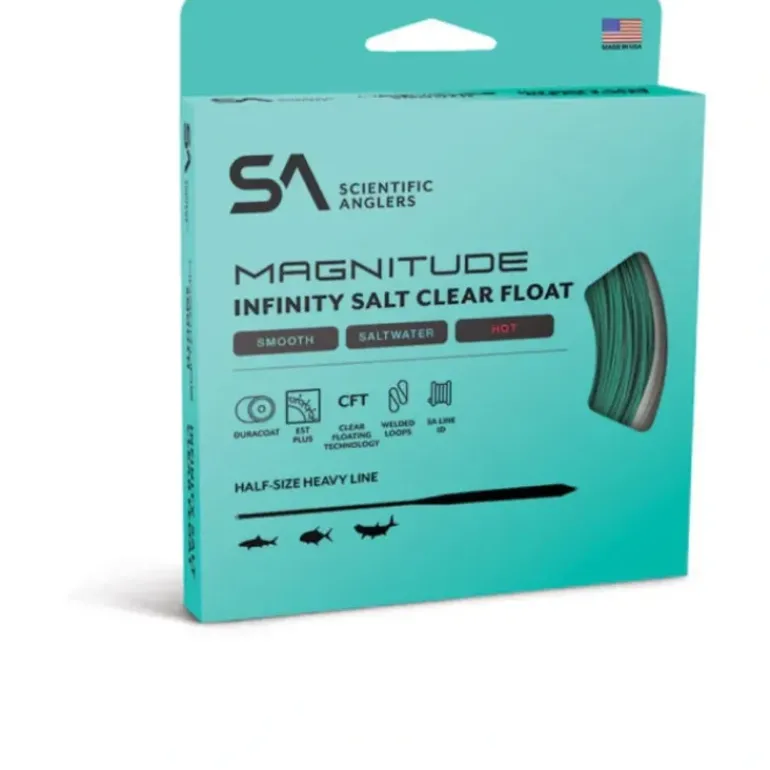 Scientific Anglers Magnitude Infinity Salt 12' Clear Tip Smooth Floating - Your Premium Fishing Gear Store Rods Lines Baits Accessories* Fishing Line