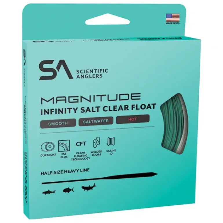 Scientific Anglers Magnitude Smooth Infinity Salt Fly Line Full Clear - Your Premium Fishing Gear Store Rods Lines Baits Accessories* Fishing Line