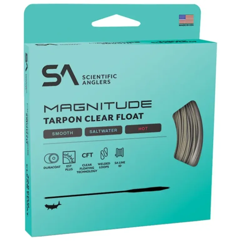 Scientific Anglers Magnitude Smooth Tarpon Fly Line 12' Clear - Your Premium Fishing Gear Store Rods Lines Baits Accessories* Fishing Line