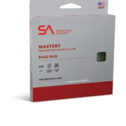 SCIENTIFIC ANGLERS MASTERY BASS BUG TAPER - FROG GREEN / SHAD BLUE - Your Premium Fishing Gear Store Rods Lines Baits Accessories* Fishing Line