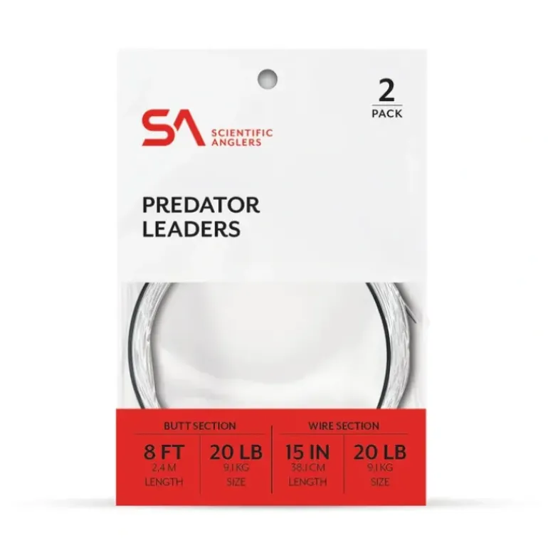 SCIENTIFIC ANGLERS PREDATOR WIRE LEADERS - Your Premium Fishing Gear Store Rods Lines Baits Accessories* Shop All