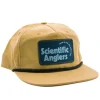 Scientific Anglers Retro River R256 Biscuit/Black Patch Hat - Your Premium Fishing Gear Store Rods Lines Baits Accessories* Shop All