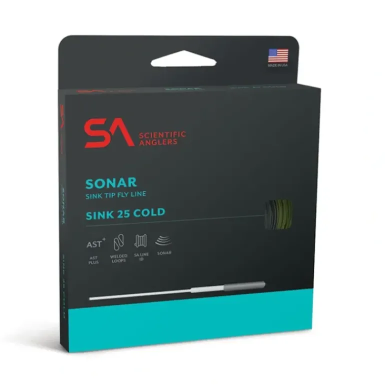 Scientific Anglers Sonar Sink 25 Cold Fly Line - Your Premium Fishing Gear Store Rods Lines Baits Accessories* Fishing Line