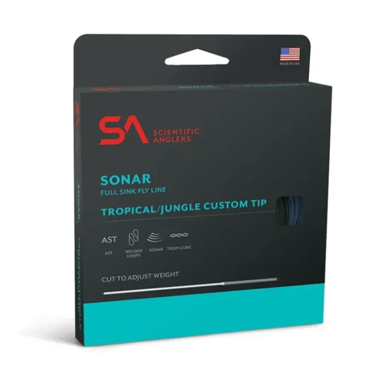 Scientific Anglers Sonar Tropical Custom Tip Fly Line Blue/Black - Your Premium Fishing Gear Store Rods Lines Baits Accessories* Fishing Line