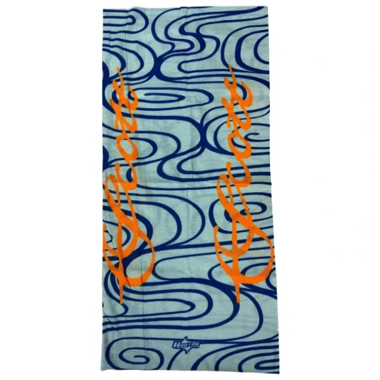 Scott Blue Water Design w/Orange Scott Neck Gaiter - Your Premium Fishing Gear Store Rods Lines Baits Accessories* Fishing Line